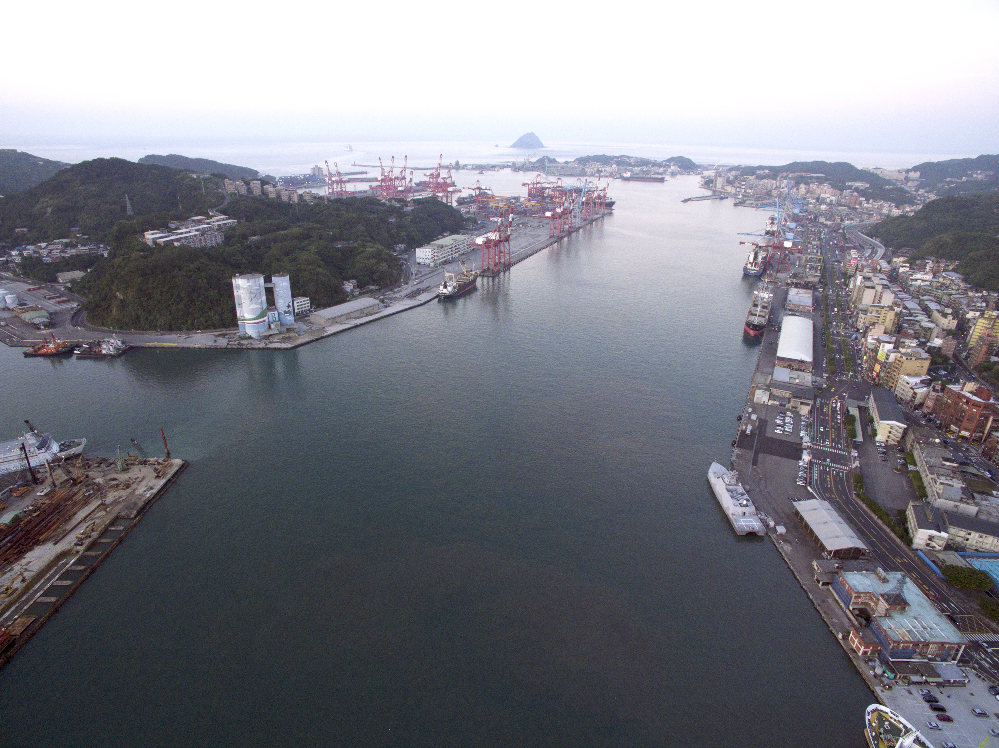 Keelung  Aerial picture